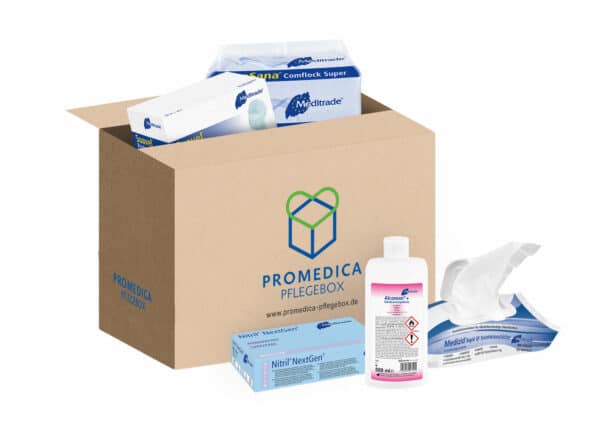 Promedica Pflegebox – Pflegehilfsmittel zum Nulltarif