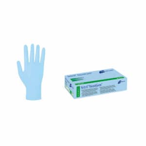 Nitril Handschuhe aus der Promedica Pflegebox